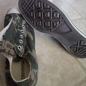 Converse Shoes - Army women's converse shoe Converse Shoes - Army women's converse shoe